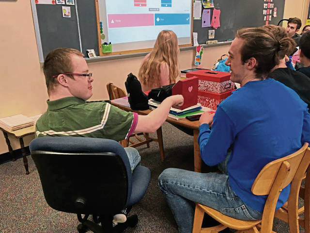 Ligonier Valley students share Valentine’s Day party with schoolmates<span class="headline-video">Video <i class="fa-solid fa-circle-play"></i></span>