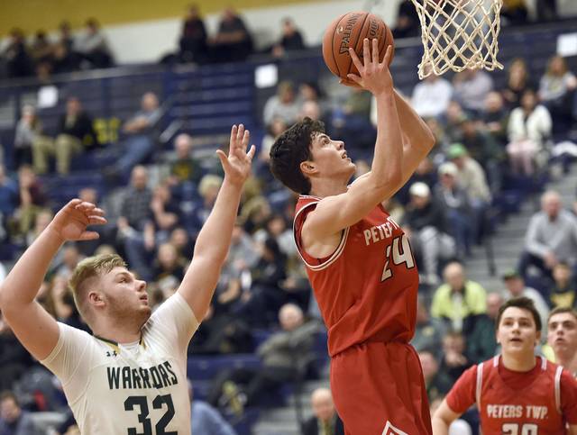 Peters Township boys use strong 2nd half to take down Penn-Trafford in 1st round<span class="headline-video">Video <i class="fa-solid fa-circle-play"></i></span>