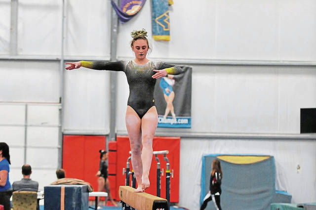 Garvey’s standout performance helps lift North Allegheny gymnasts