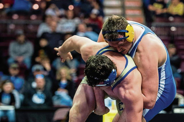 Mt. Pleasant’s Pitzer, Derry’s DeLuca claim regional wrestling titles<span class="headline-video">Video <i class="fa-solid fa-circle-play"></i></span>
