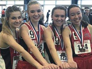 Fox Chapel indoor track program finishes strong