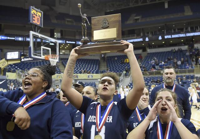 Rochester girls edge West Greene, capture 1st WPIAL Class A basketball title