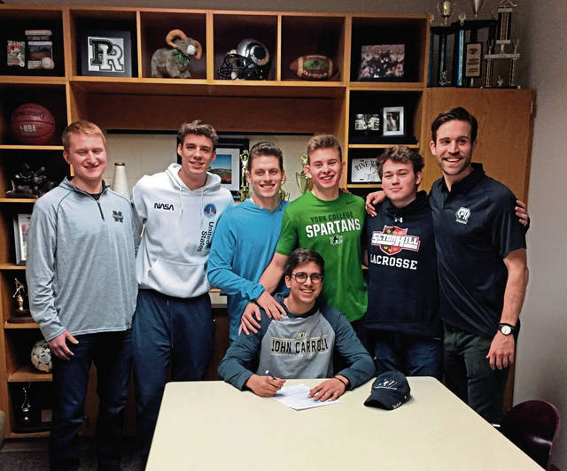 Pine-Richland boys lacrosse players commit to play in college