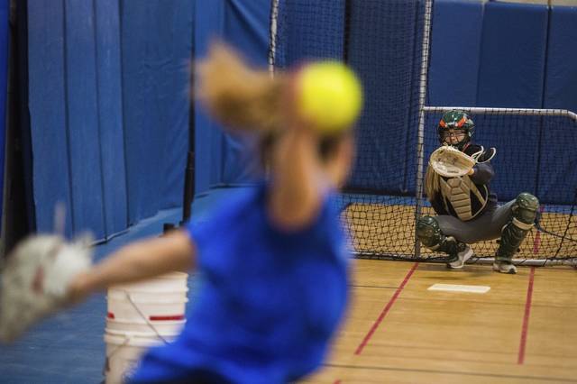 Derry softball returns 8 starters, hopes drop to Class 3A pays off