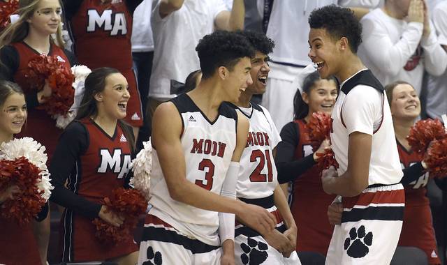 Donovan Johnson scores 28, leads Moon past Mars in PIAA semifinals<span class="headline-video">Video <i class="fa-solid fa-circle-play"></i></span>