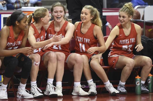 Peters Township girls basketball ends perfect season ranked No. 24 nationally