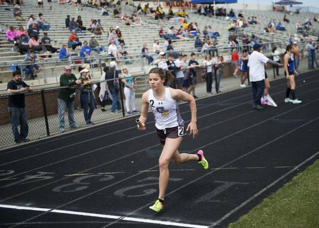 Greensburg Salem’s Malia Anderson runs state’s fastest 800 meters at Butler Invitational