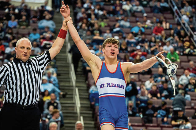 Mt. Pleasant’s Dayton Pitzer named Westmoreland Tribune-Review Wrestler of the Year<span class="headline-video">Video <i class="fa-solid fa-circle-play"></i></span>