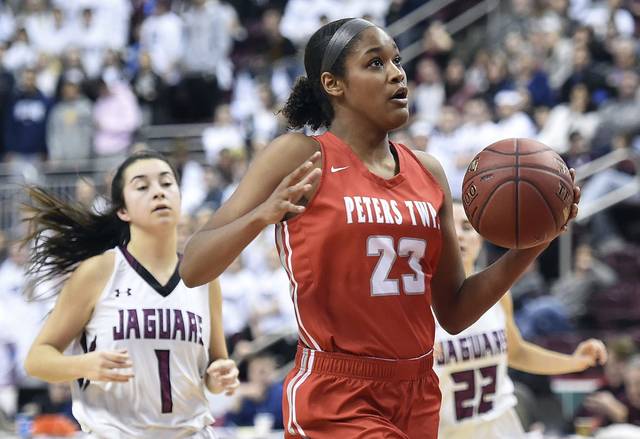 Peters Township freshman Journey Thompson adds 2nd basketball offer