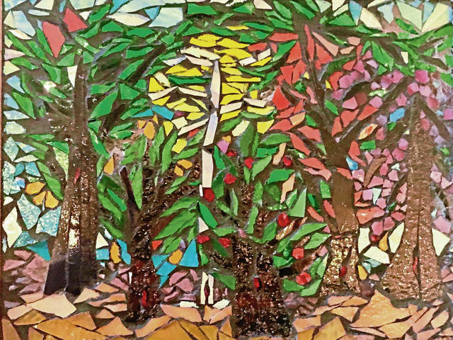 Mosaic artist shared passion with husband