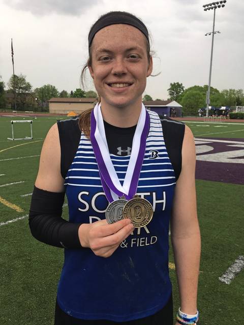 South Park’s Huwalt shines in throwing events at Baldwin Invitational