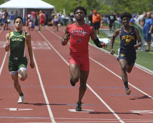 Aliquippa’s M.J. Devonshire wins 3 golds, replaces Quips great in record book