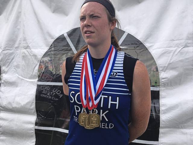 South Park’s Maura Huwalt leads multiple winners at WPIAL championships with 3 gold medals