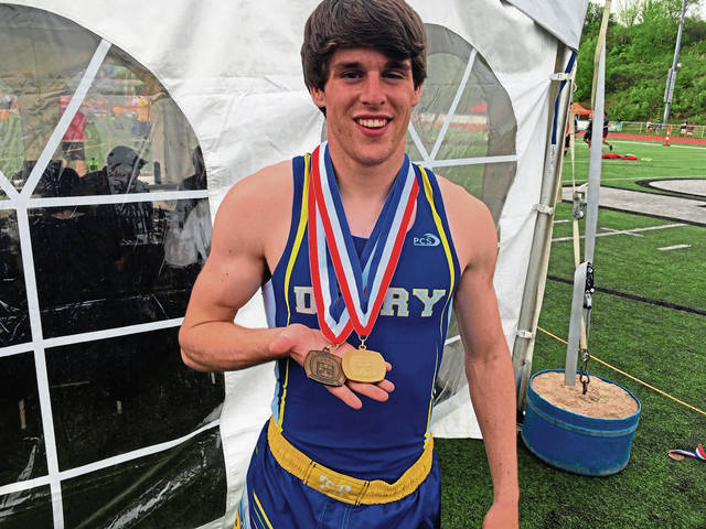 Injury doesn’t slow down Derry’s Justin Huss in WPIAL gold medal run<span class="headline-video">Video <i class="fa-solid fa-circle-play"></i></span>