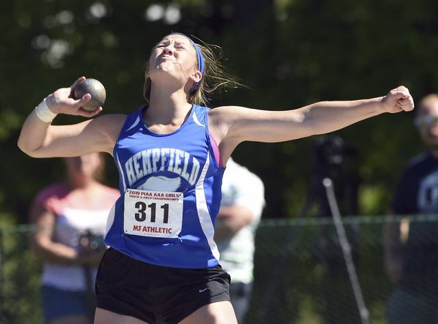 Hempfield’s Orie settles for bronze in shot put at PIAA championships