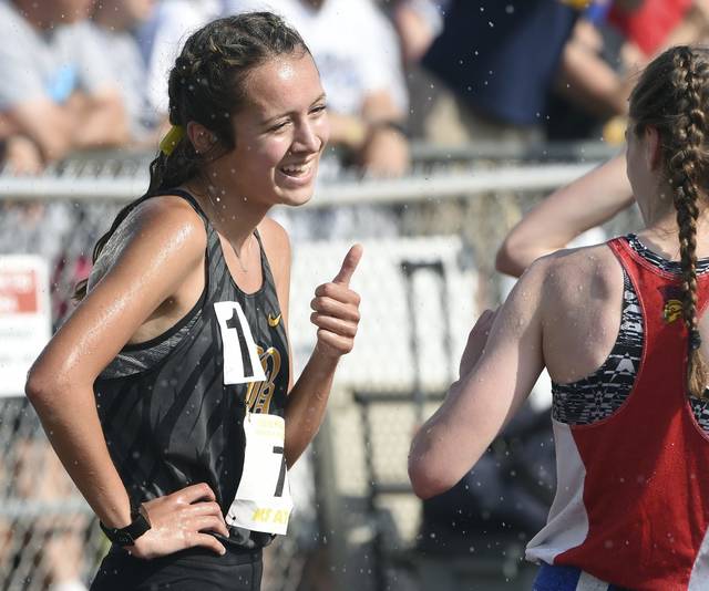 Brownsville’s Gionna Quarzo defends 3,200 title in record time at PIAA Class AA championship
