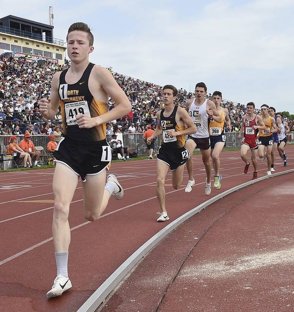 North Allegheny’s Zach Kinne leads 5 WPIAL runners on 3,200 medal podium at PIAAs
