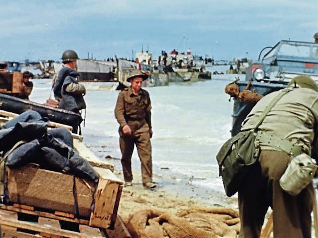 Rare color footage brings D-Day memories alive, 75 years on<span class="headline-video">Video <i class="fa-solid fa-circle-play"></i></span>