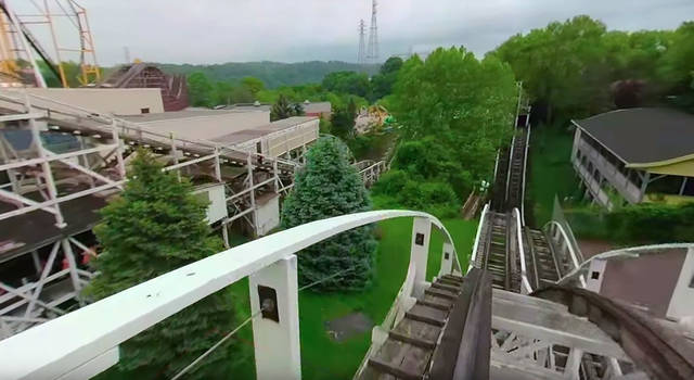 Jack Rabbit Roller Coaster Ride in Pittsburgh