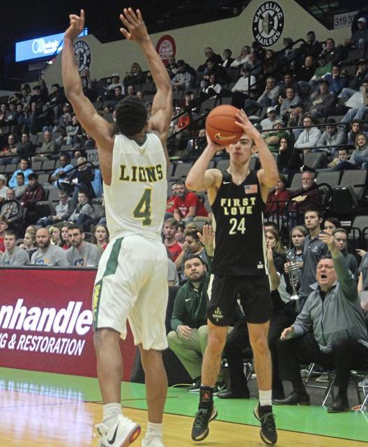 First Love’s Jett Roesing starting to stack up Division I offers