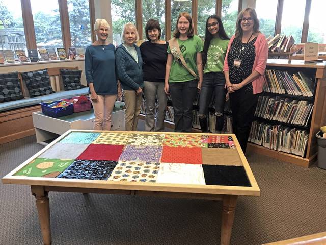 Girl Scouts earn Silver Awards for Northern Tier Library improvements