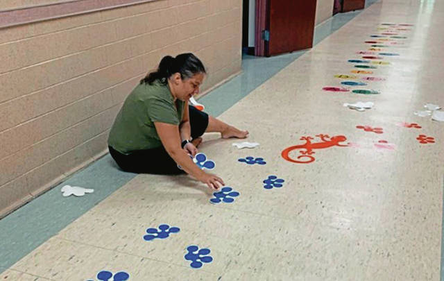 Wyland Elementary creates ‘sensory walk’ for students