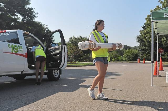 La Roche site of hard-to-recycle items event