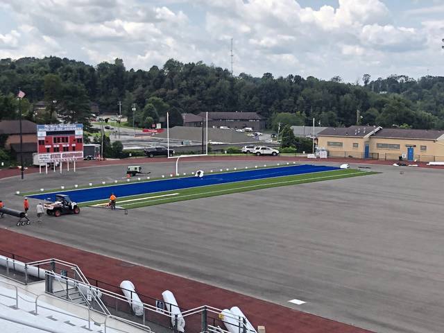 Jeannette moves scrimmage to Valley as turf project progresses