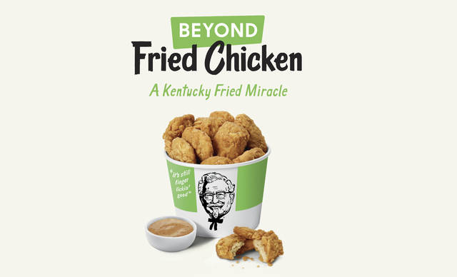 KFC partners with Beyond Meat for first plant-based ‘chicken’