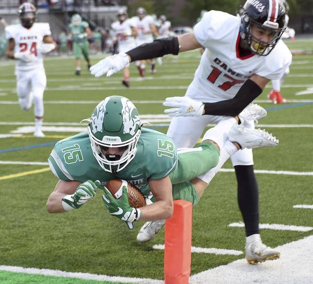 South Fayette’s Naman Alemada throws 5 touchdowns in win over New Castle<span class="headline-video">Video <i class="fa-solid fa-circle-play"></i></span>