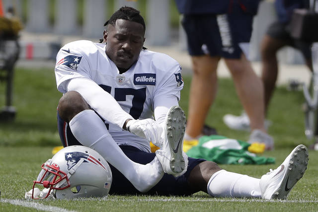 Patriots release embattled former Steelers WR Antonio Brown