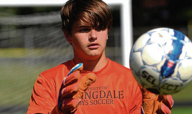 Springdale’s Andrew Haus is exceeding expectations in net