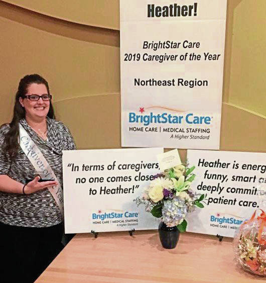 Caregiver honored regionally for service, excellence