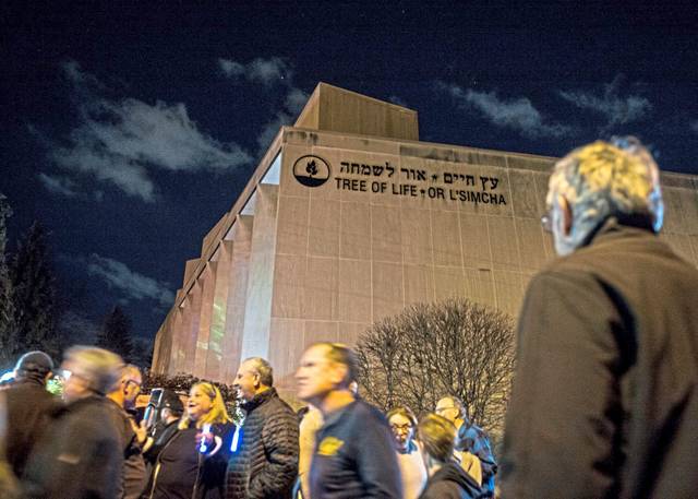 A year after Tree of Life shooting, the city still grieves but remains resolute<span class="headline-video">Video <i class="fa-solid fa-circle-play"></i></span>