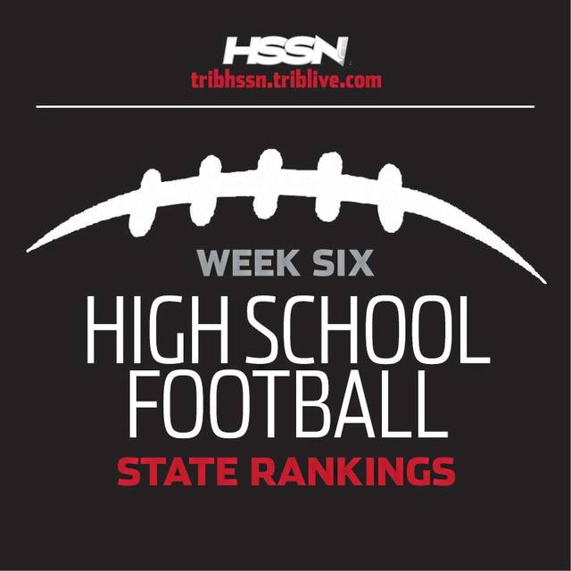 Trib HSSN state football rankings for Week 6