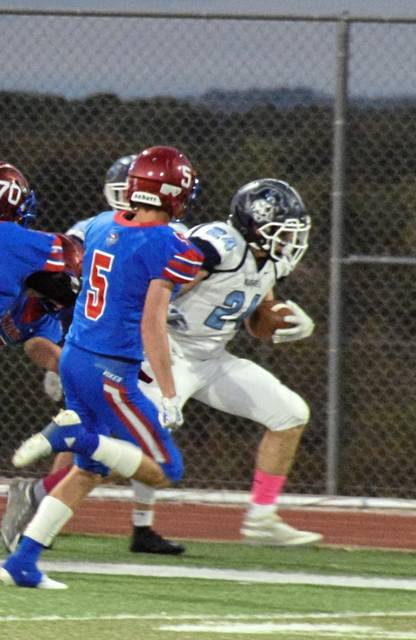 Mt. Pleasant ground game grinds down Burrell in second half