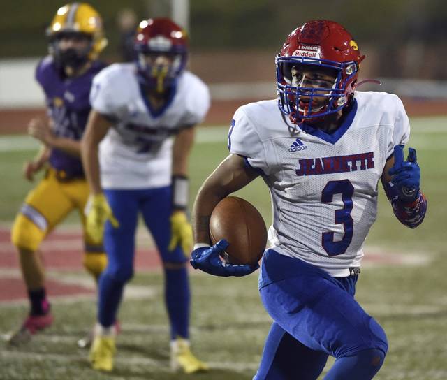 No. 1 Jeannette routs No. 5 OLSH in showdown<span class="headline-video">Video <i class="fa-solid fa-circle-play"></i></span>