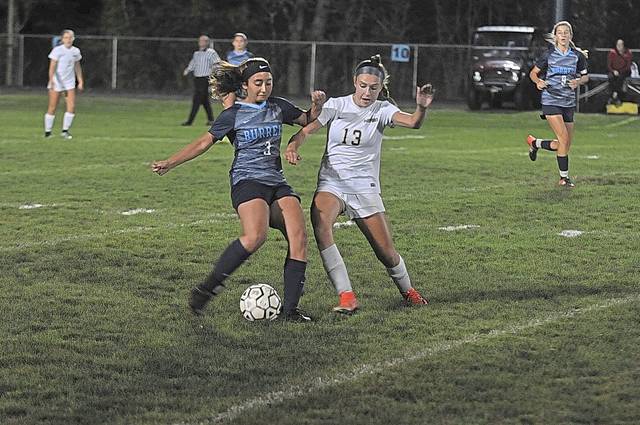 Burrell girls soccer races past rival Freeport, moves to cusp of section title