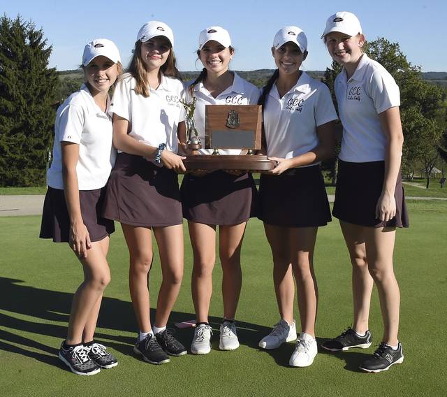 Fox Chapel, Sewickley Academy boys, Upper St. Clair, GCC girls take WPIAL team golf titles<span class="headline-video">Video <i class="fa-solid fa-circle-play"></i></span>