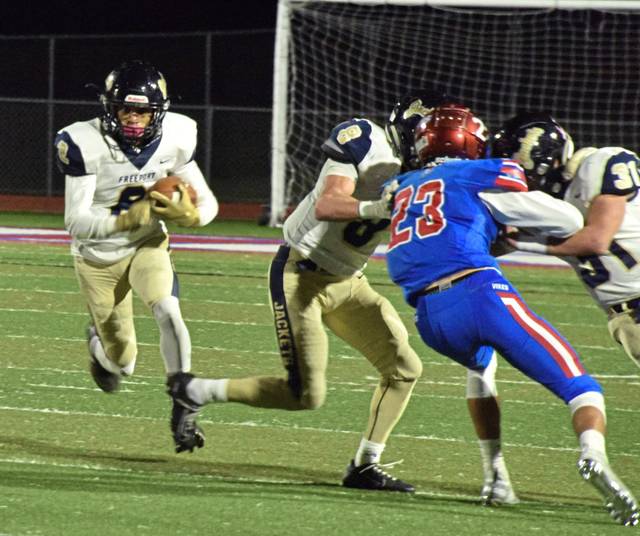 Mt. Pleasant’s ground game steamrolls Freeport