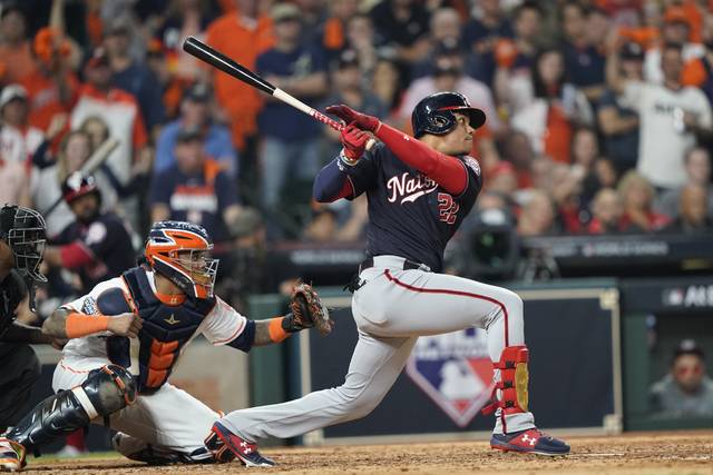 Juan Soto, Nationals top Gerrit Cole, Astros in World Series opener