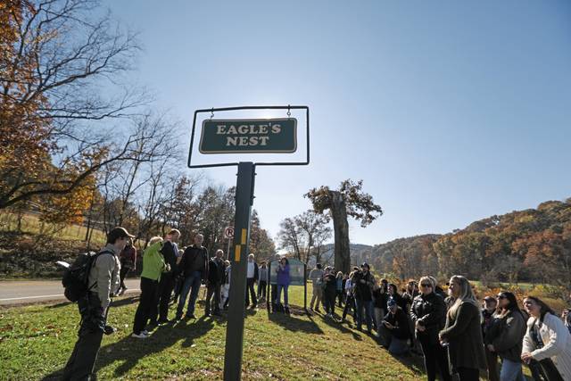 North Park bald eagles are back; grove dedicated as Eagle Nest