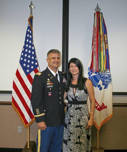 Edgeworth couple celebrate military promotion of son-in-law
