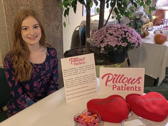 Pine-Richland senior, Allegheny Health Network partner on Pillows for Patients