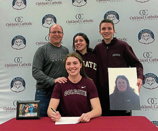 Oakland Catholic’s Taylor Cigna commits to Colgate volleyball