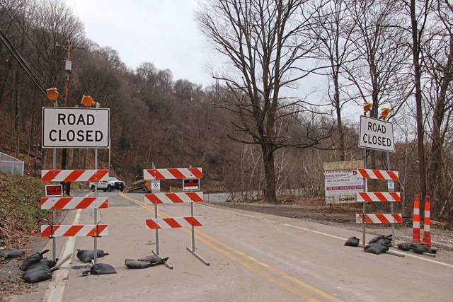 Hulton Road in Penn Hills to remain closed into January