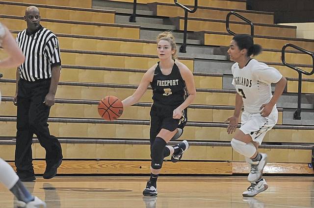 Freeport girls step up on defense, surge past Highlands