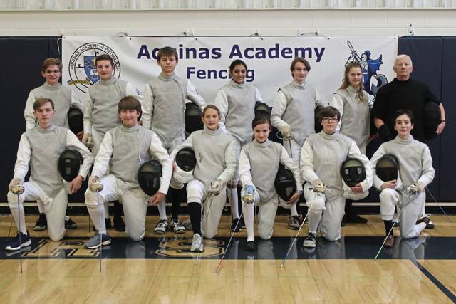 Aquinas Academy fencing finds strength in numbers