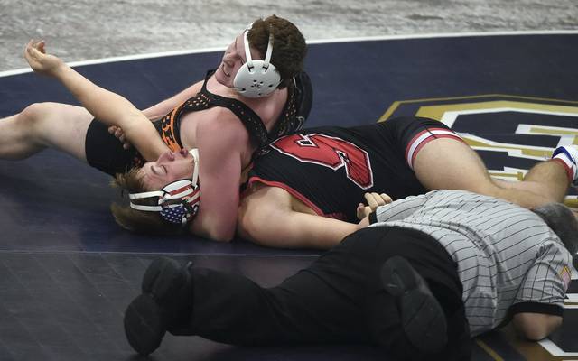 Latrobe wrestling leads WCCA after first day<span class="headline-video">Video <i class="fa-solid fa-circle-play"></i></span>