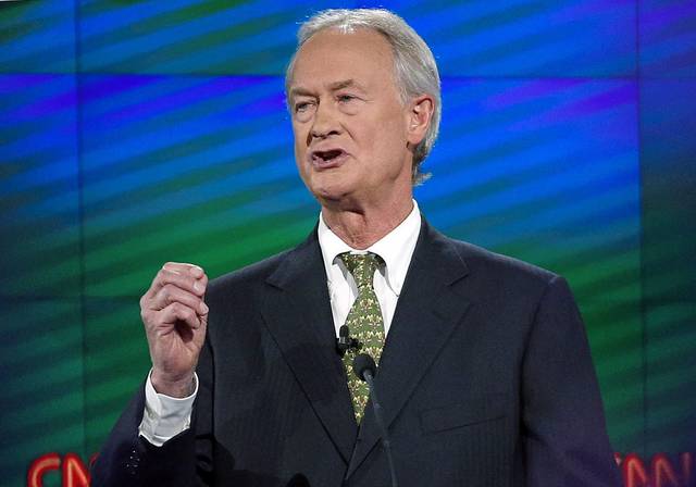 Lincoln Chafee files to run for president as Libertarian